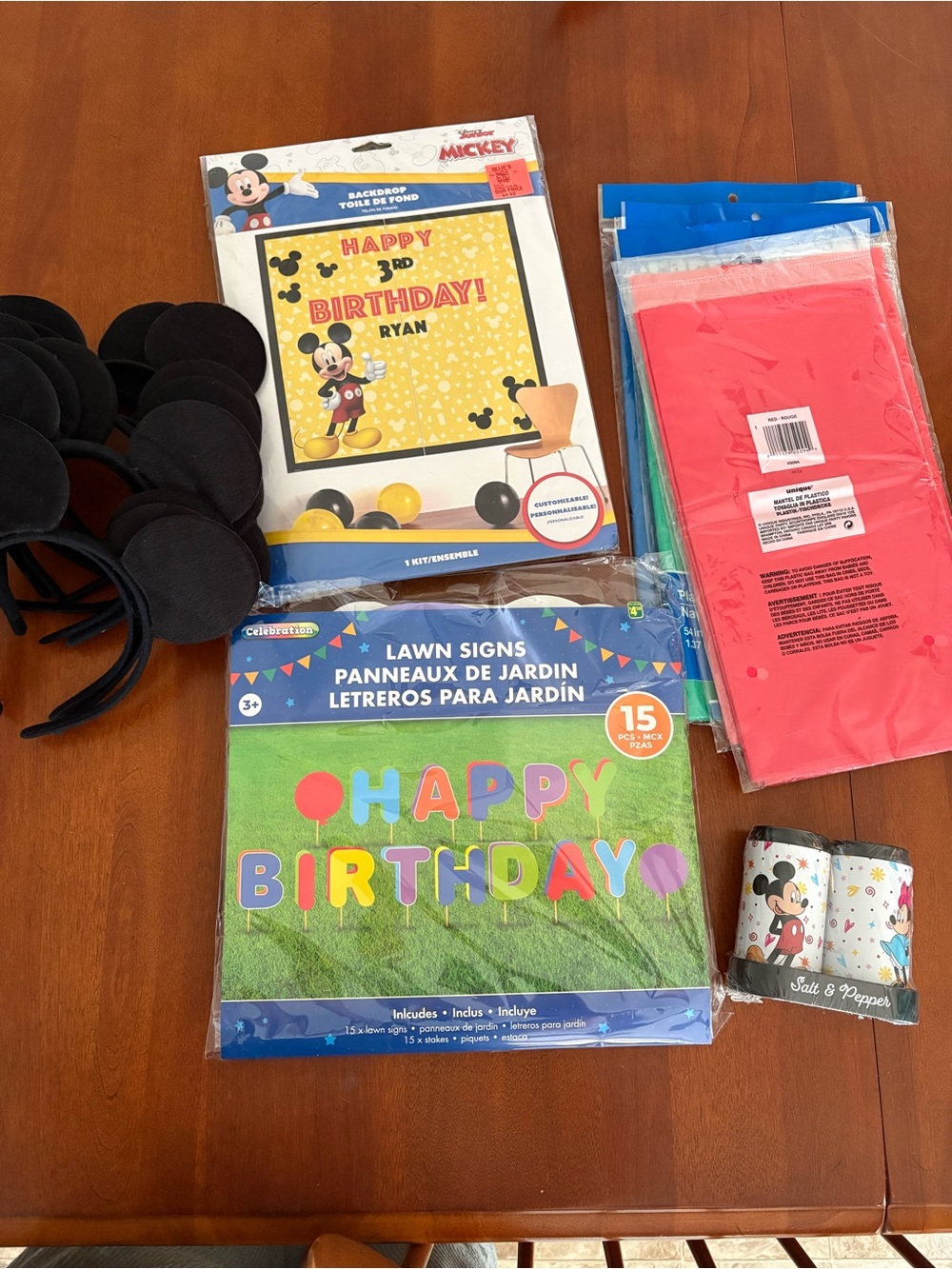 Mickey Mouse party bundle